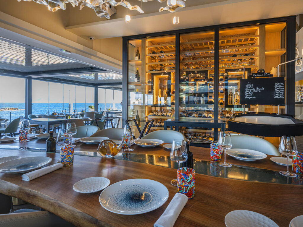 Interno ristorante realizzato per il progetto Maison de Bacon.